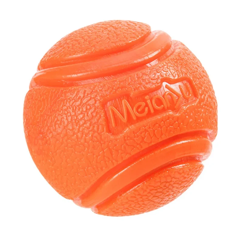 Pet Dog Toys Dog Ball Dog Bouncy Rubber Solid Ball Resistance to Dog Chew Toys Outdoor Throwing and Recovery Training for Dogs