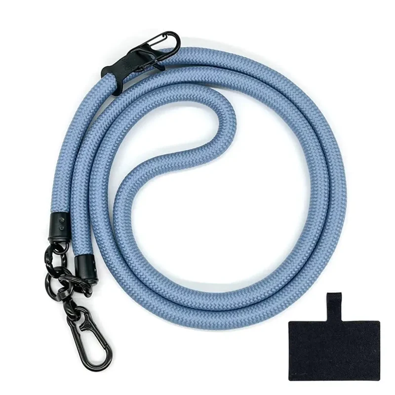 Universal Crossbody Phone Lanyards with Patch Adjustable Mobile Phone Strap Lanyard Neck Rope for Cell Phone Hanging Cord Strap