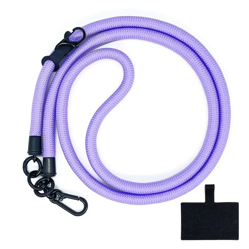 Universal Crossbody Phone Lanyards with Patch Adjustable Mobile Phone Strap Lanyard Neck Rope for Cell Phone Hanging Cord Strap