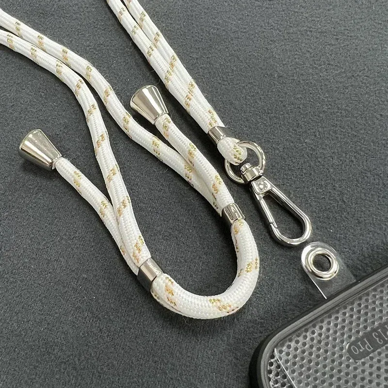 Adjustable Crossbody Strap Hanging Mobile Phone Back Clip Fixed Card Hanging Neck Universal Lanyard Safety And Anti Loss