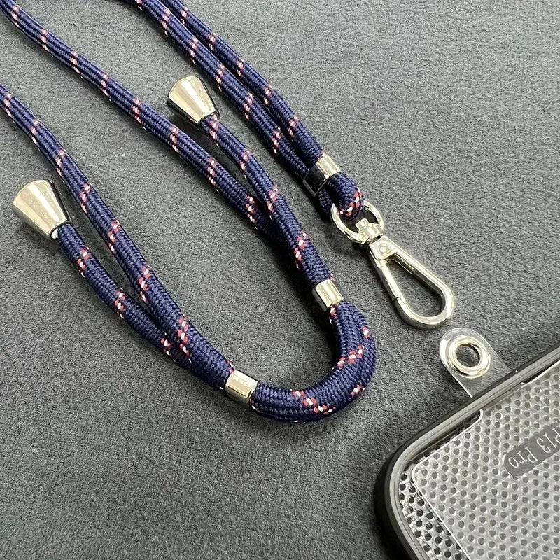 Adjustable Crossbody Strap Hanging Mobile Phone Back Clip Fixed Card Hanging Neck Universal Lanyard Safety And Anti Loss