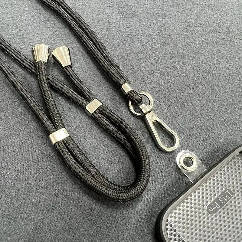 Adjustable Crossbody Strap Hanging Mobile Phone Back Clip Fixed Card Hanging Neck Universal Lanyard Safety And Anti Loss