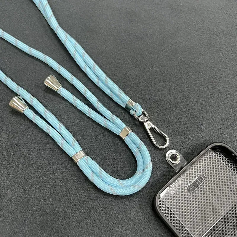 Adjustable Crossbody Strap Hanging Mobile Phone Back Clip Fixed Card Hanging Neck Universal Lanyard Safety And Anti Loss