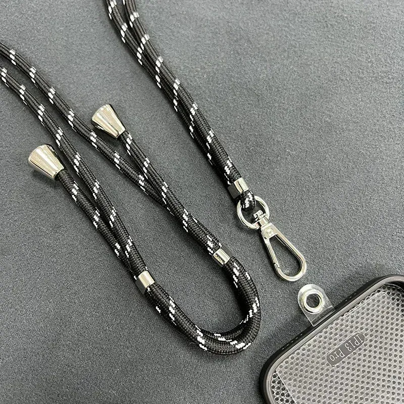 Adjustable Crossbody Strap Hanging Mobile Phone Back Clip Fixed Card Hanging Neck Universal Lanyard Safety And Anti Loss