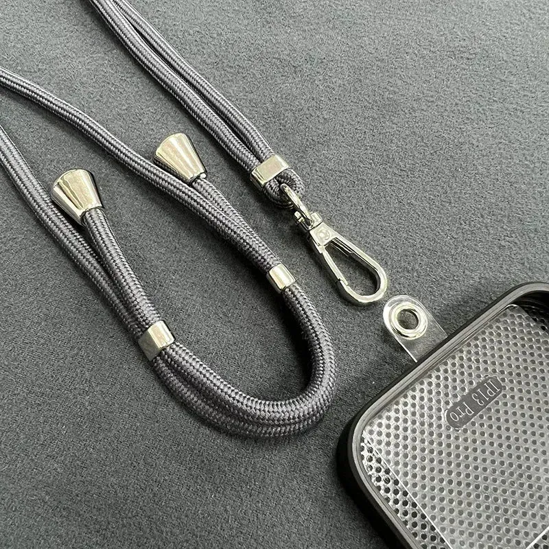 Adjustable Crossbody Strap Hanging Mobile Phone Back Clip Fixed Card Hanging Neck Universal Lanyard Safety And Anti Loss