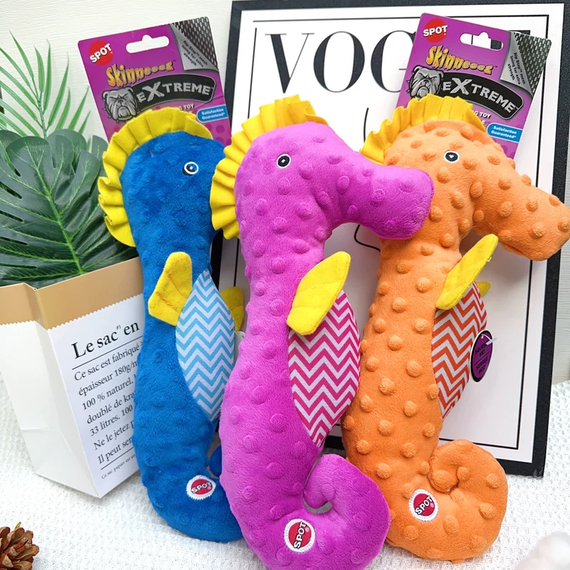Godog/Beanie Velvet/Export Tail Single Dog Sound Toy Ringing Paper BB Called Airbag Dinosaur Stuffed Bite-Resistant
