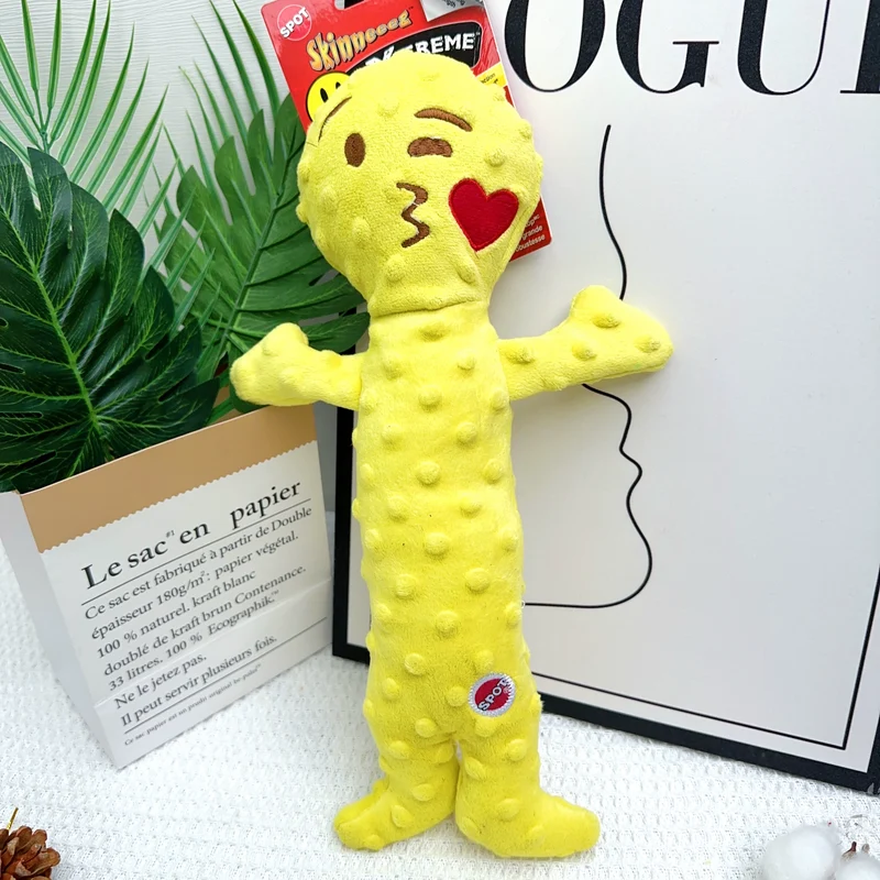 Godog/Beanie Velvet/Export Tail Single Dog Sound Toy Ringing Paper BB Called Airbag Dinosaur Stuffed Bite-Resistant
