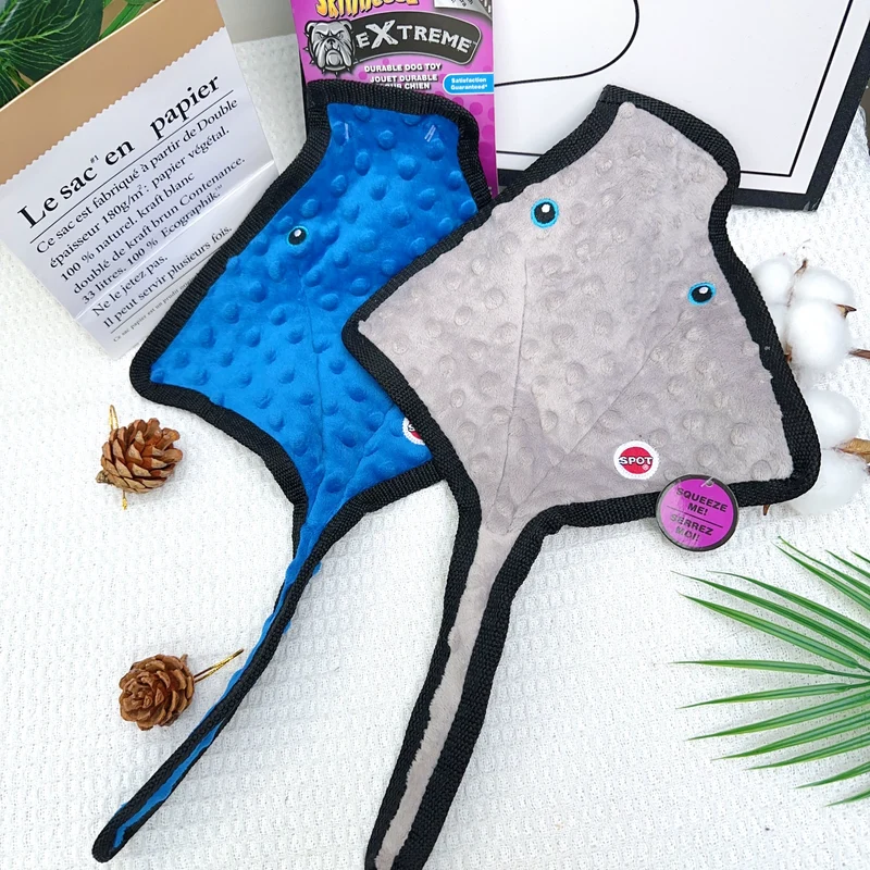 Godog/Beanie Velvet/Export Tail Single Dog Sound Toy Ringing Paper BB Called Airbag Dinosaur Stuffed Bite-Resistant