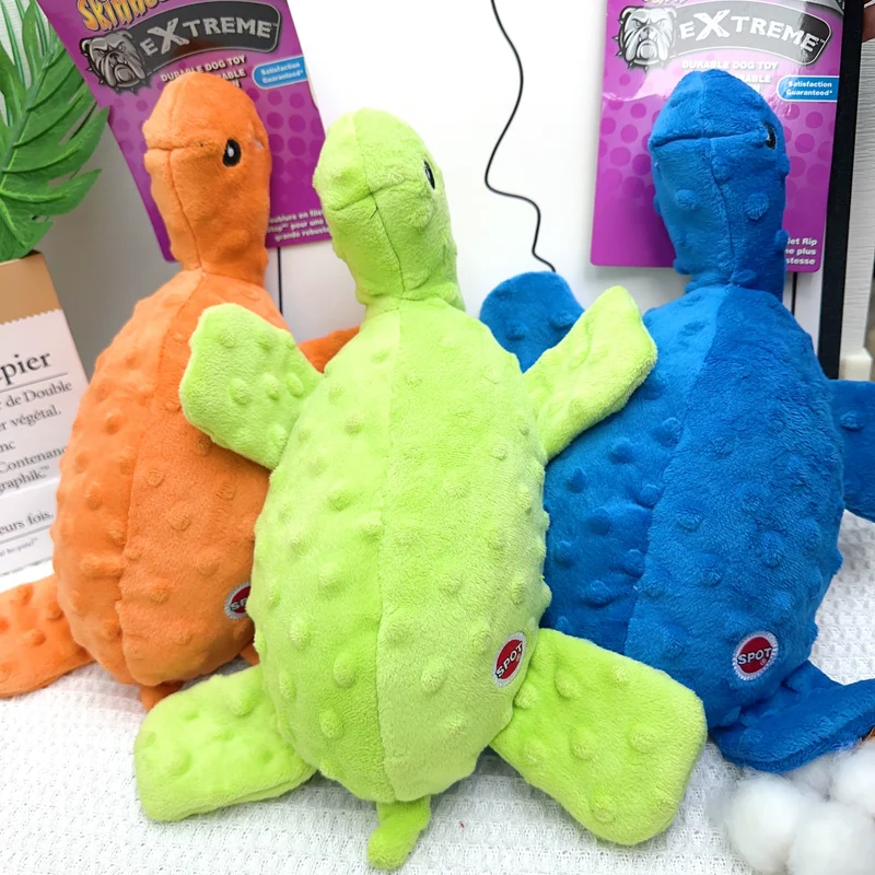 Godog/Beanie Velvet/Export Tail Single Dog Sound Toy Ringing Paper BB Called Airbag Dinosaur Stuffed Bite-Resistant
