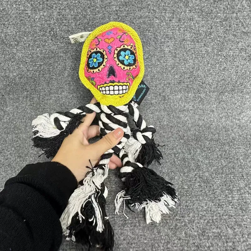 Godog/Beanie Velvet/Export Tail Single Dog Sound Toy Ringing Paper BB Called Airbag Dinosaur Stuffed Bite-Resistant