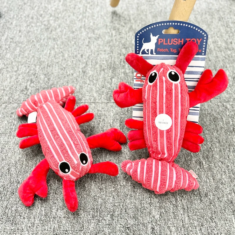 Marine Animal Series Pet Dog Plush Sound Toy Octopus Whale Crab Bite Accompany Foreign Trade Original Order