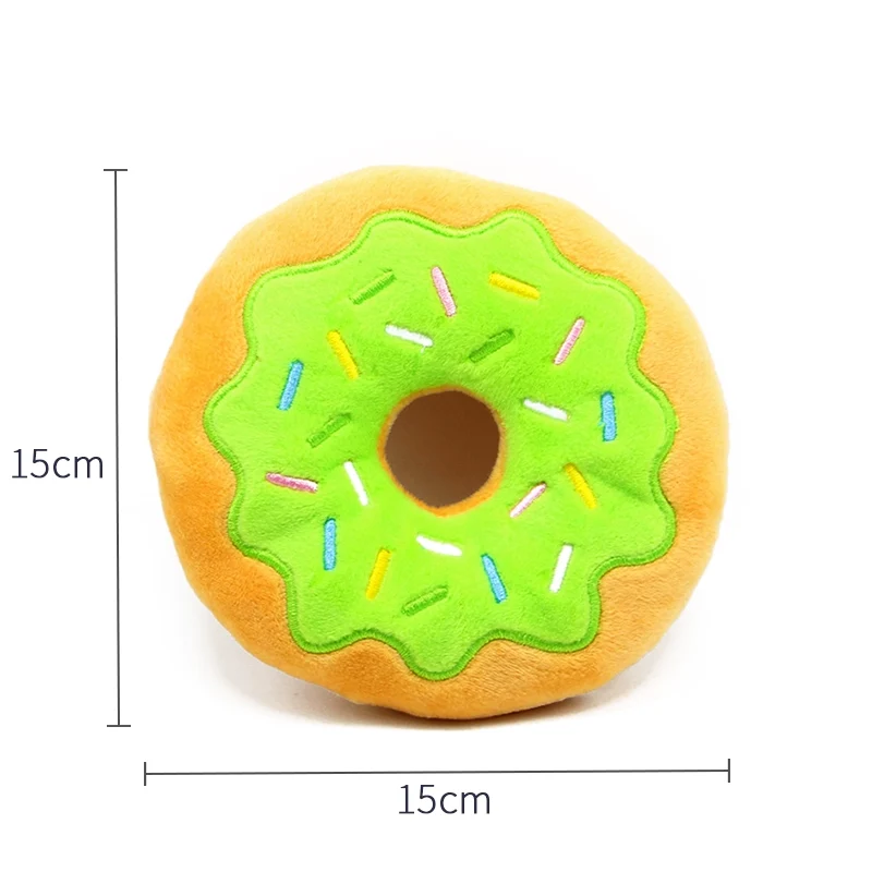 Ketmart | Cat Dog Pet Soft Toys Cartoon Animal Fruit Christmas Press Sound Toy