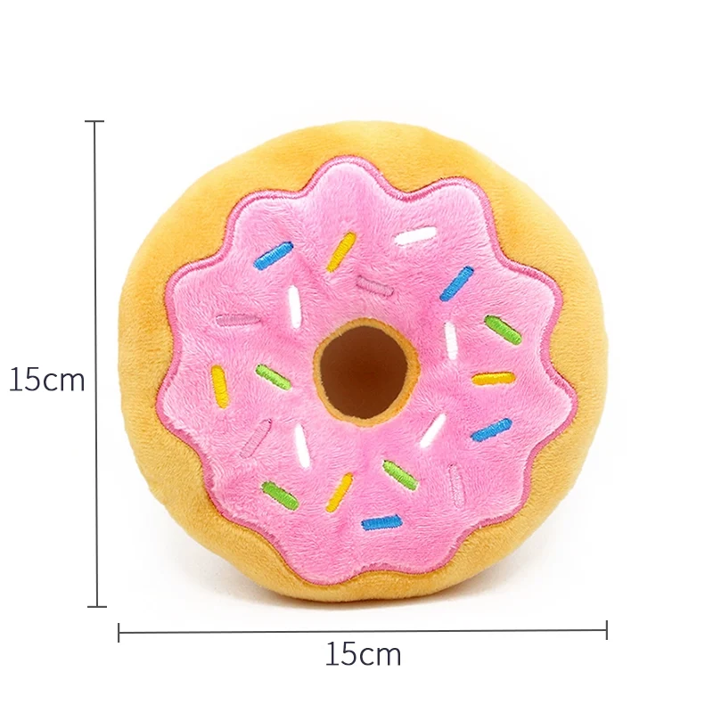 Ketmart | Cat Dog Pet Soft Toys Cartoon Animal Fruit Christmas Press Sound Toy