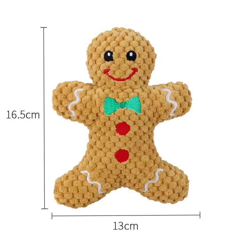 Ketmart | Cat Dog Pet Soft Toys Cartoon Animal Fruit Christmas Press Sound Toy
