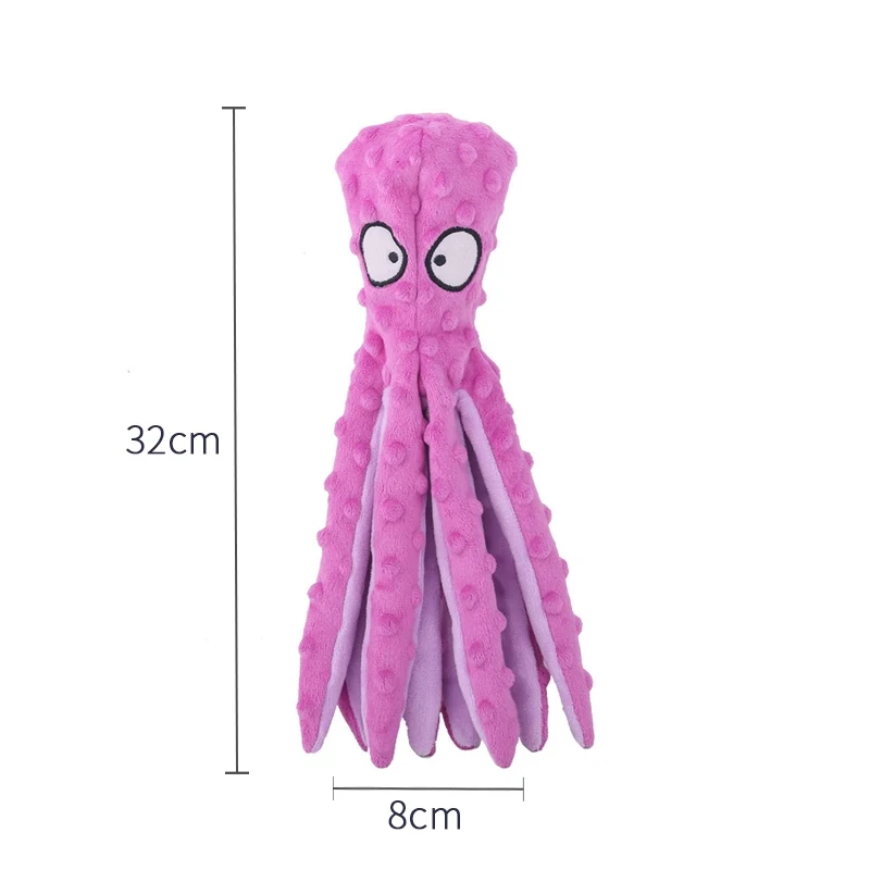 Ketmart | Cat Dog Pet Soft Toys Cartoon Animal Fruit Christmas Press Sound Toy