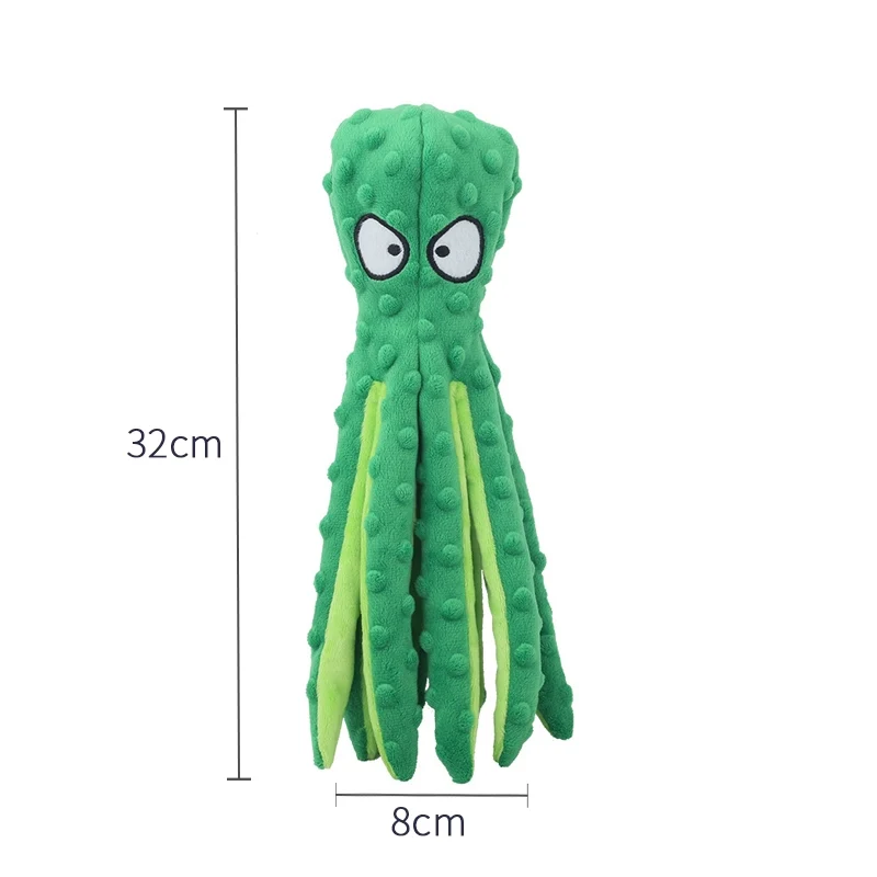 Ketmart | Cat Dog Pet Soft Toys Cartoon Animal Fruit Christmas Press Sound Toy