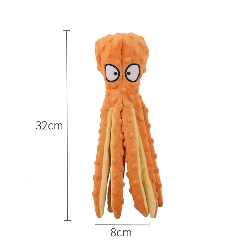Ketmart | Cat Dog Pet Soft Toys Cartoon Animal Fruit Christmas Press Sound Toy
