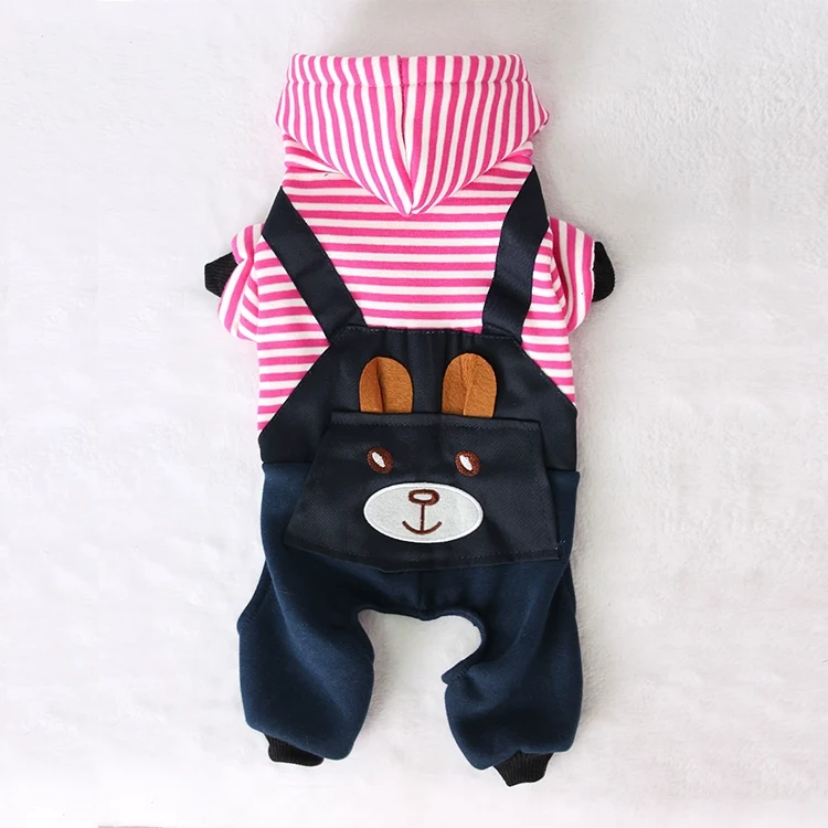 Teddy Pet Costume Small Dog Cotton-Padded Clothes for Autumn and Winter Totoro