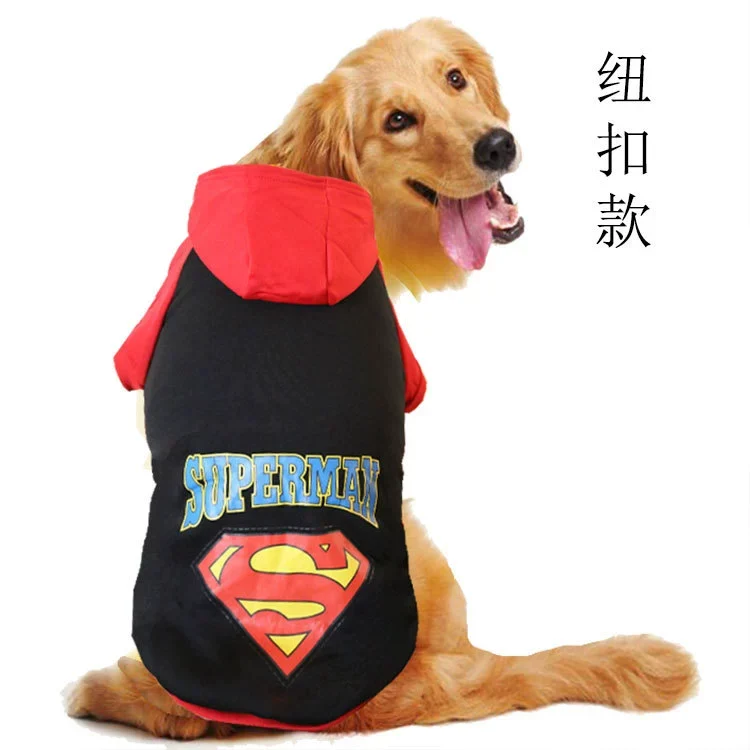 Labrador Golden Retriever Dog Clothes for Autumn and Winter