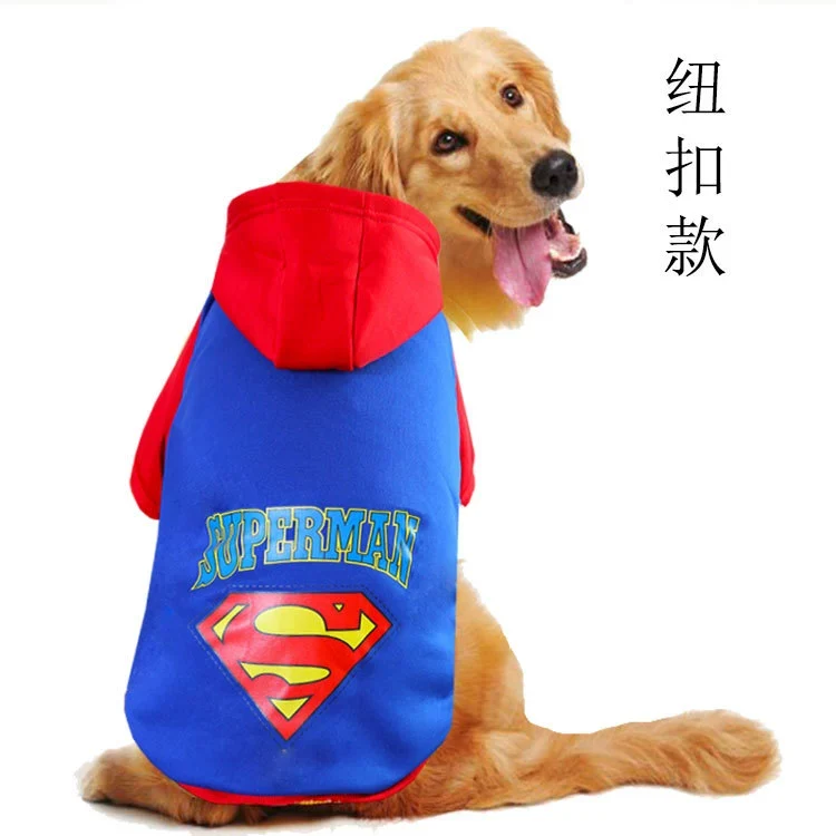 Labrador Golden Retriever Dog Clothes for Autumn and Winter