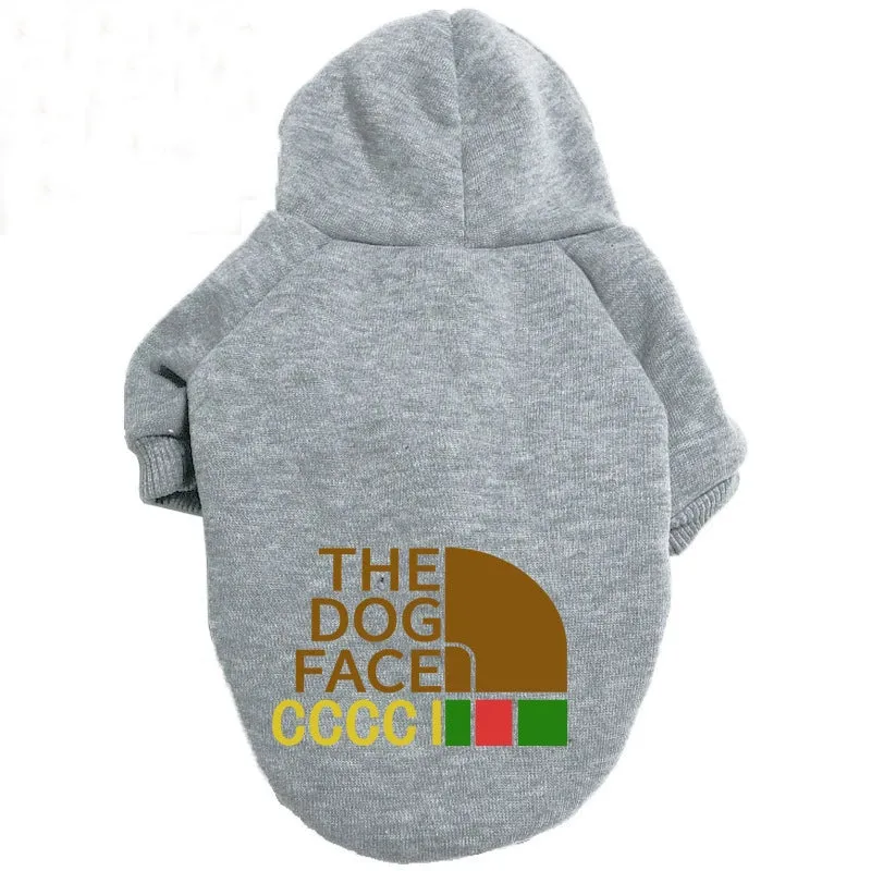Cross-Border Big and Small Dogs Pet Clothing Clothing Dog Clothes Dog Face Pet Dog Sweater
