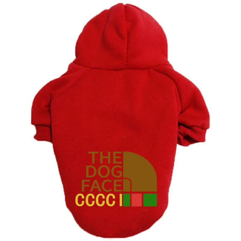 Cross-Border Big and Small Dogs Pet Clothing Clothing Dog Clothes Dog Face Pet Dog Sweater