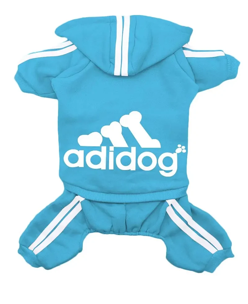Pet Dog Clothes Adidog Spring Dog Hoodies Coat Letter Cute Small Dogs Chihuahua Pug Yorkshire Puppy Pet Hoodie Cat Clothing XXL