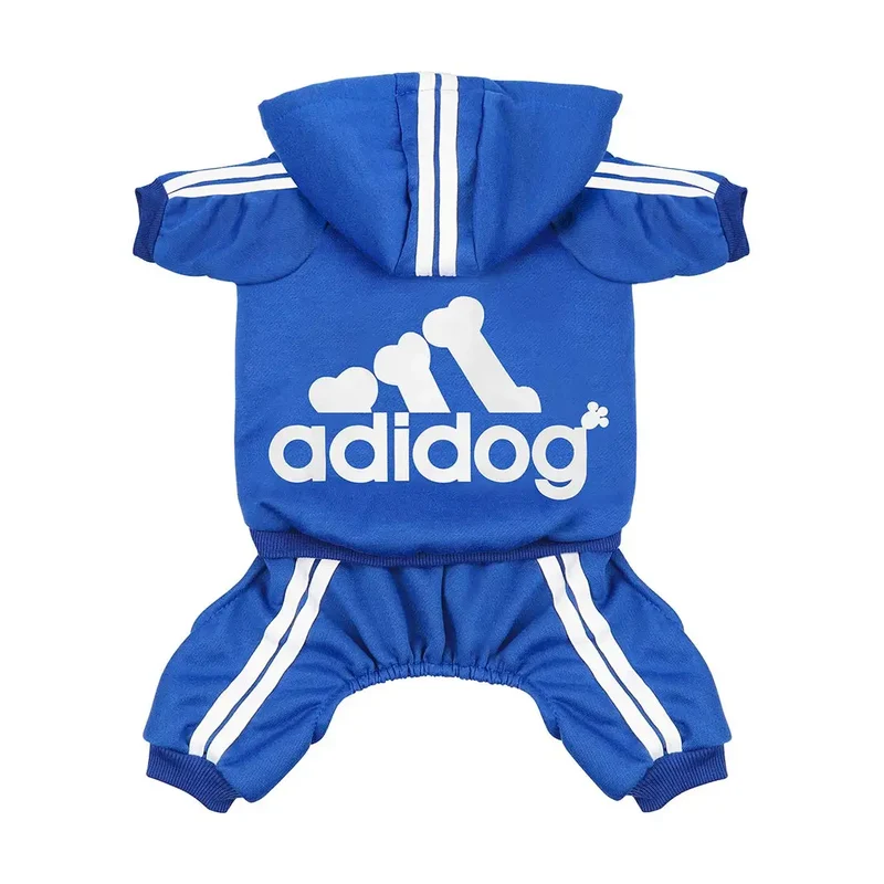 Pet Dog Clothes Adidog Spring Dog Hoodies Coat Letter Cute Small Dogs Chihuahua Pug Yorkshire Puppy Pet Hoodie Cat Clothing XXL