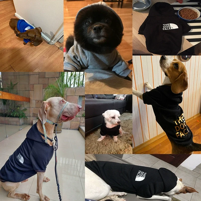 Cross-Border Autumn and Winter Dog Clothes Dog Hoodie Dog Hoodie Pet Clothing Jarre Aero Bull Golden Retriever Large, Medium and Small Fleece-lined