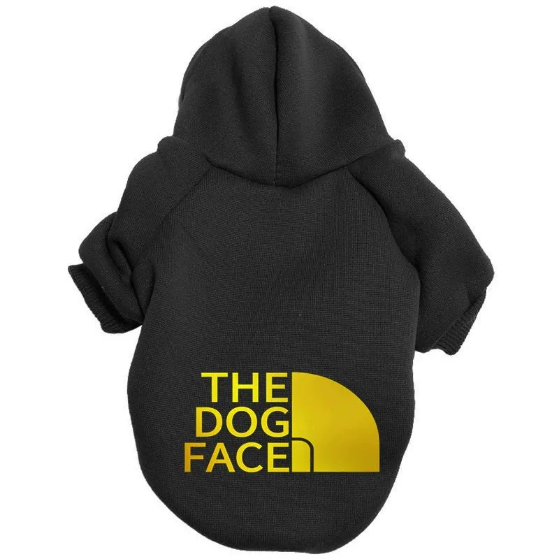 Cross-Border Autumn and Winter Dog Clothes Dog Hoodie Dog Hoodie Pet Clothing Jarre Aero Bull Golden Retriever Large, Medium and Small Fleece-lined