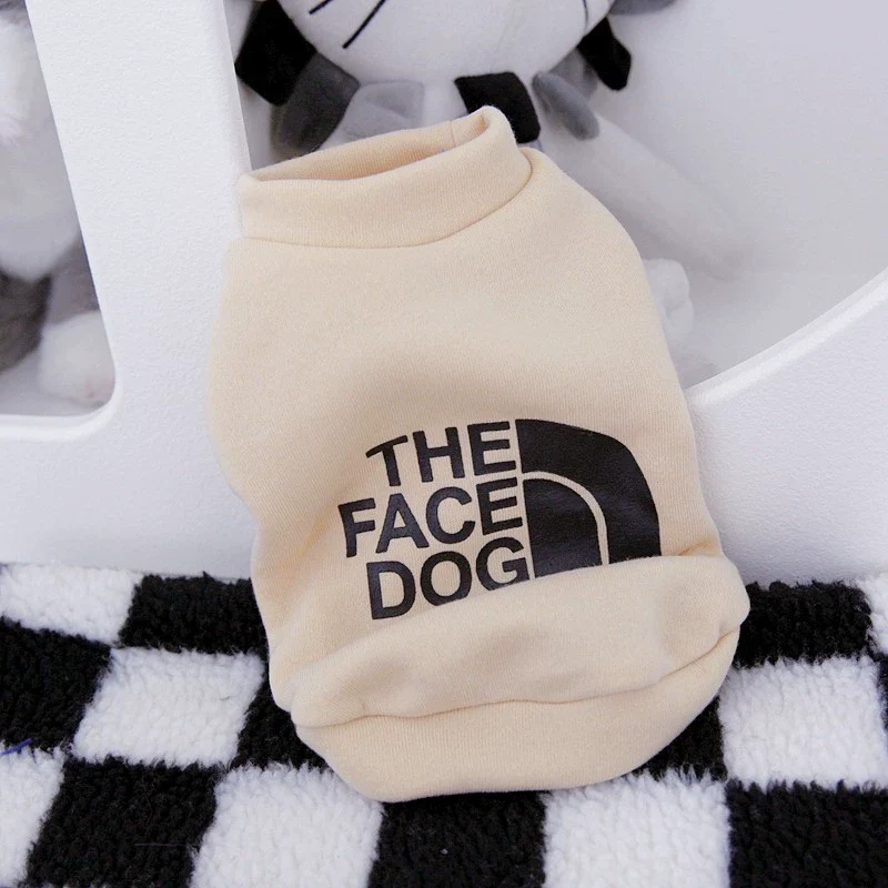 Pet Cat Bichon Pomeranian Schnauzer Medium-Sized Dog Poodle Dog Clothes Spring, Autumn and Winter Clothing Internet Hot Fashion Brand