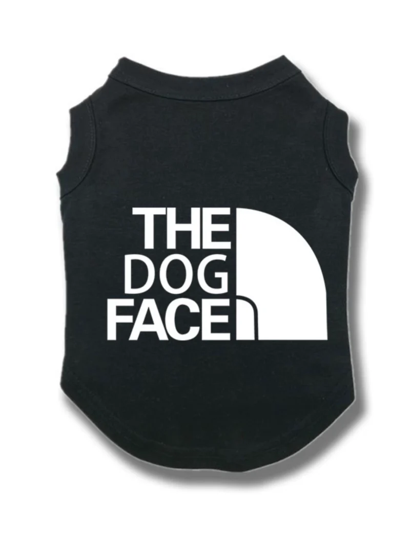 Cross-Border High Quality Dog Face Vest Summer Thin Dog Vest Jarre Aero Bull Pug Teddy Size Dog Pet Clothes