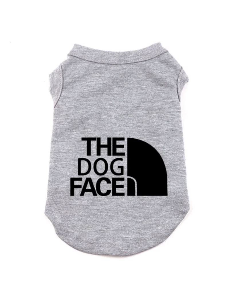 Cross-Border High Quality Dog Face Vest Summer Thin Dog Vest Jarre Aero Bull Pug Teddy Size Dog Pet Clothes