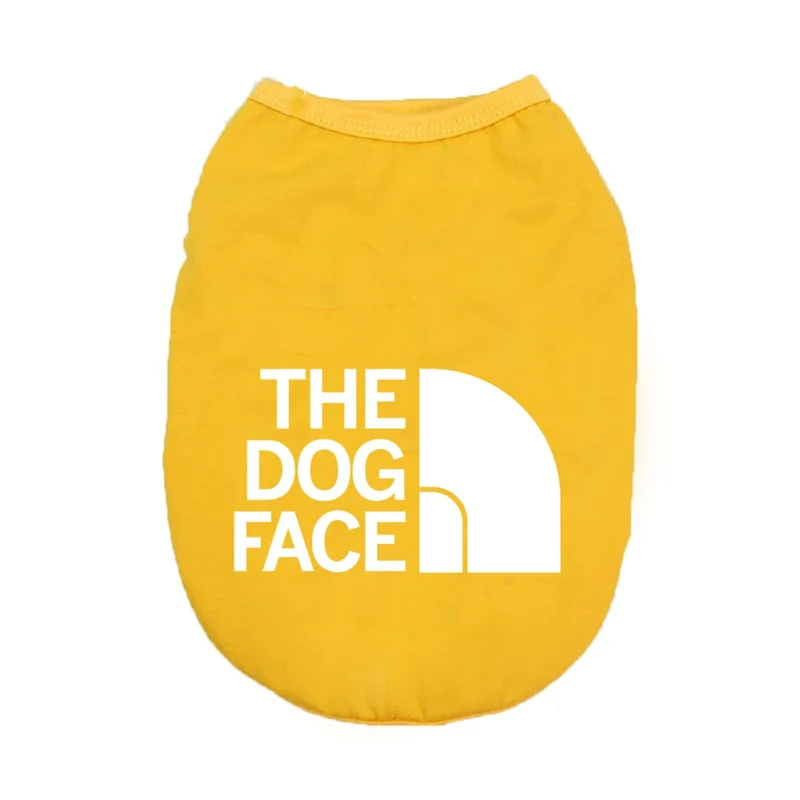 Cross-Border High Quality Dog Face Vest Summer Thin Dog Vest Jarre Aero Bull Pug Teddy Size Dog Pet Clothes