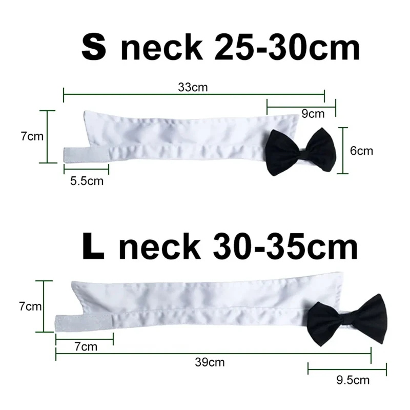 Adjustable Dog Cat Bowtie Formal Pet Bow Tie Collar Wedding Neck Tie for Cats Small Dogs Pet Costume Puppy Grooming Accessories
