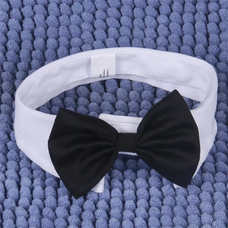 Adjustable Dog Cat Bowtie Formal Pet Bow Tie Collar Wedding Neck Tie for Cats Small Dogs Pet Costume Puppy Grooming Accessories