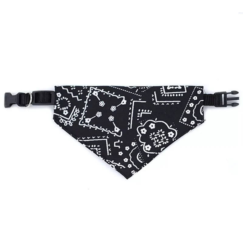 Dog Bandana Collar Scarf for Puppy & Cat Small Medium Large Dogs Adjustable Collars Pet Handkerchief Bibs Dress-up Accessories