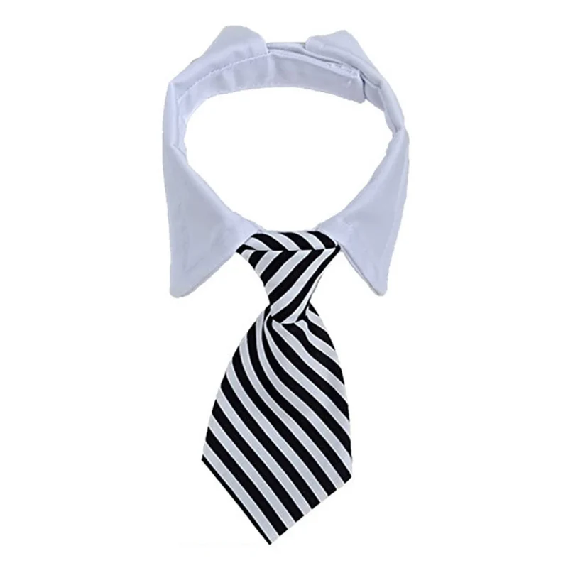 Hot Sale Cute Cotton Adjustable Dog Necktie Dog Cat Grooming Formal Tie Comfortable Dog Suit Tuxedo Bow Ties Pet Accessories