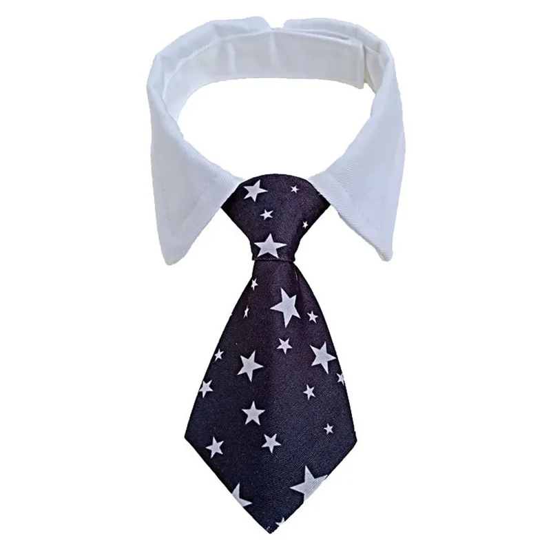 Hot Sale Cute Cotton Adjustable Dog Necktie Dog Cat Grooming Formal Tie Comfortable Dog Suit Tuxedo Bow Ties Pet Accessories