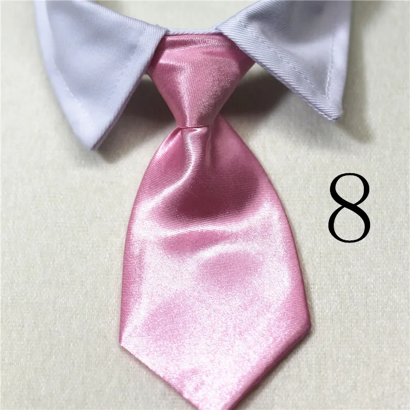 Cute Cotton Adjustable Dog Necktie Dog Cat Grooming Formal Tie Comfortable Dog Suit Tuxedo Bow Ties Pet Accessories