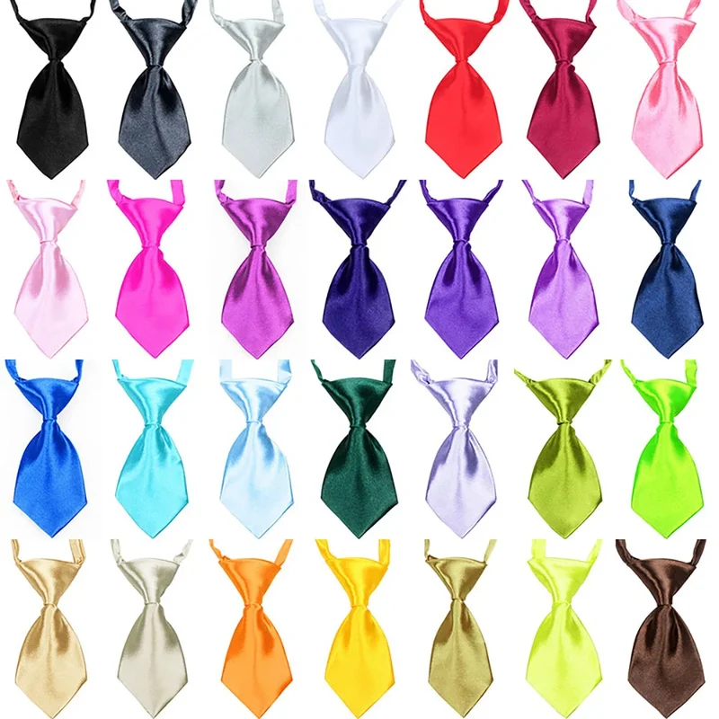 pcslot Pet Cat Dog Bow Tie Lots Mix Colors Grooming Accessories Adjustable Puppy Bow Tie Products Pet Bowtie Supplies