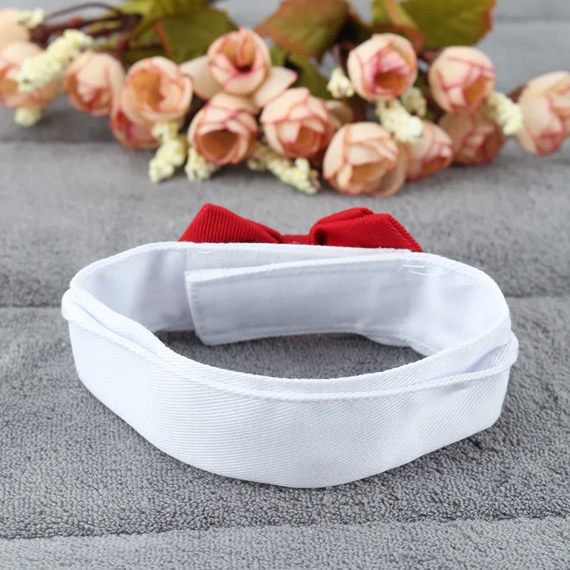 1PC Pets Puppy Dogs Cats Adjustable Bow Tie Collar Necktie Bowknot Bowtie Holiday Wedding Decoration Grooming Accessories