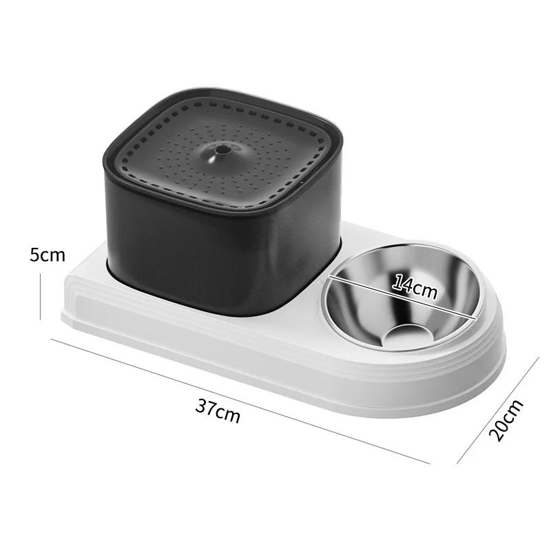 Cat Bowl Pet Bowl Automatic Feeder Cats Water Dispenser Dog Bowls Cat Food Cat Bowl Pet Food Supplies Cats Feeder