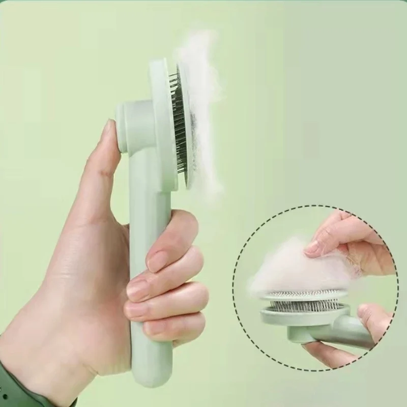 Pets One-key Hair Brush