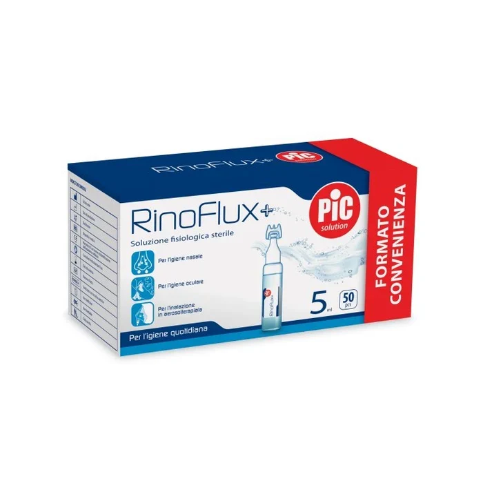 Soluzione Isotonica Rinoflux+ 5 ml 50 Pezzi