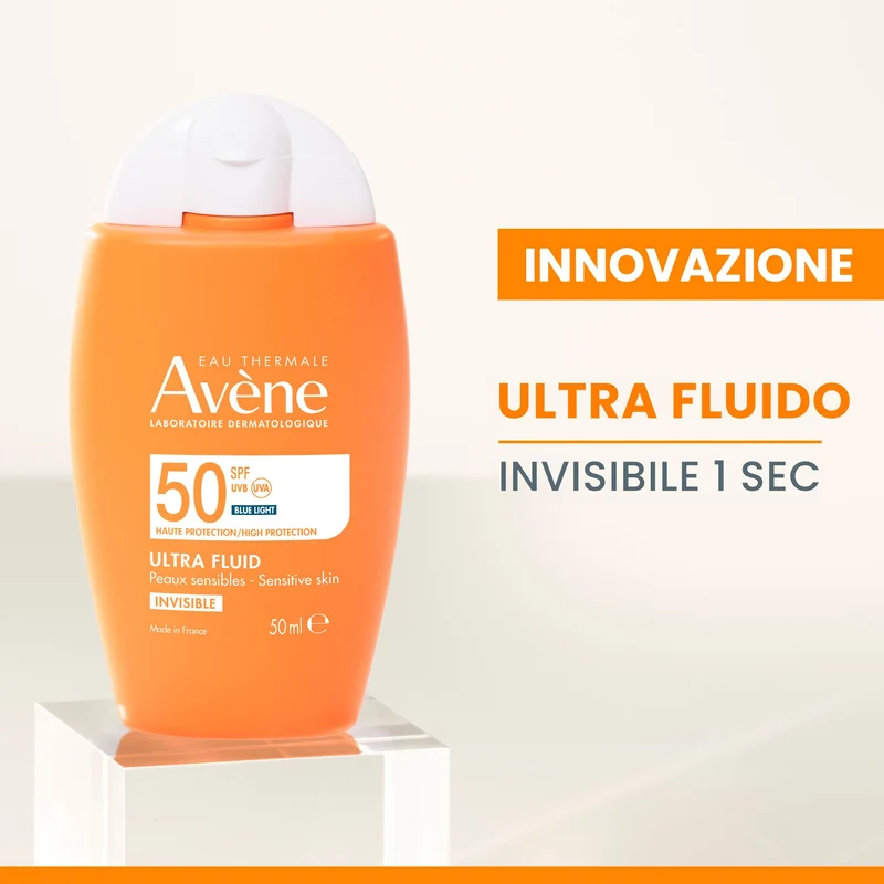 Eau Thermale Avène Ultra Fluid Invisibile Alta Protezione Spf50 50ml