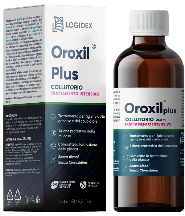 Oroxil Plus Collutorio Trattamento Intensivo 250 ml