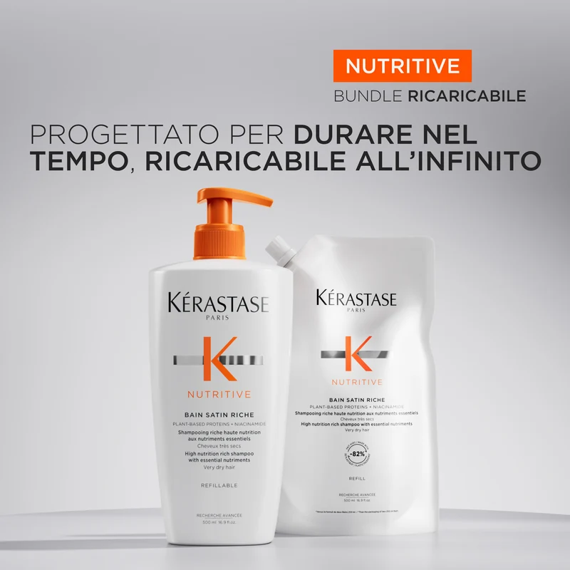 Kérastase Nutritive Bain Satin Riche Shampoo Refill 500ml