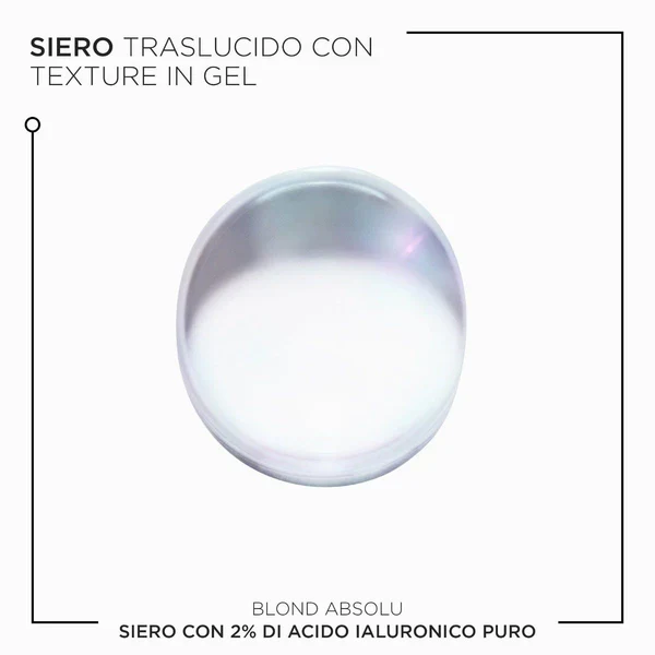 Kérastase Blond Absolu Siero 2% Acido Ialuronico Puro Per Cute e Capelli Biondi 50ml