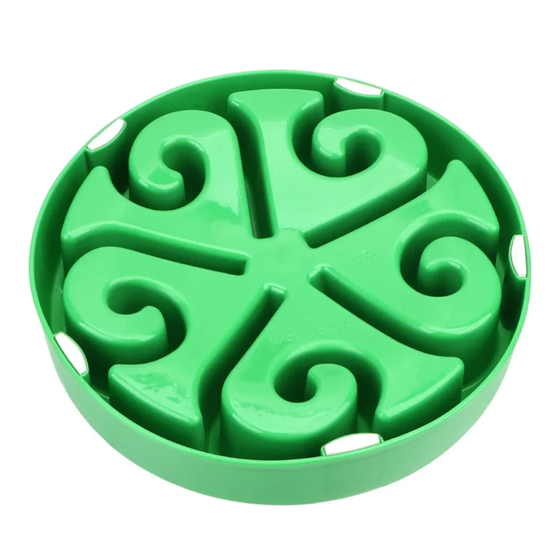 Pet Dog Prevent Obesity Puppy Slow Down Eating Feeder Accessories Cat Dog Healthy Diet Dish Plate Dog Slow Eat Bowl